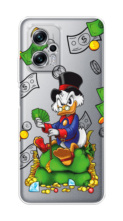 Чехол на Poco X4 GT, Xiaomi Redmi Note 11T Pro/11T Pro Plus "Scrooge Richness", Черный;синий;зеленый, 315450-1
Чехол на Poco X4 GT, Xiaomi Redmi Note 11T Pro/11T Pro Plus "Scrooge Richness", Черный;синий;зеленый, 315450-1
