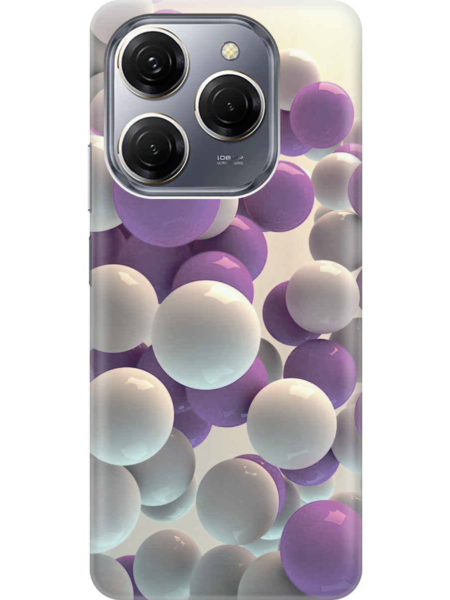 Силиконовый чехол на Tecno Spark 20 Pro с рисунком "Белые и сиреневые шары", Белый;фиолетовый, 20011919
Силиконовый чехол на Tecno Spark 20 Pro с рисунком "Белые и сиреневые шары", Белый;фиолетовый, 20011919