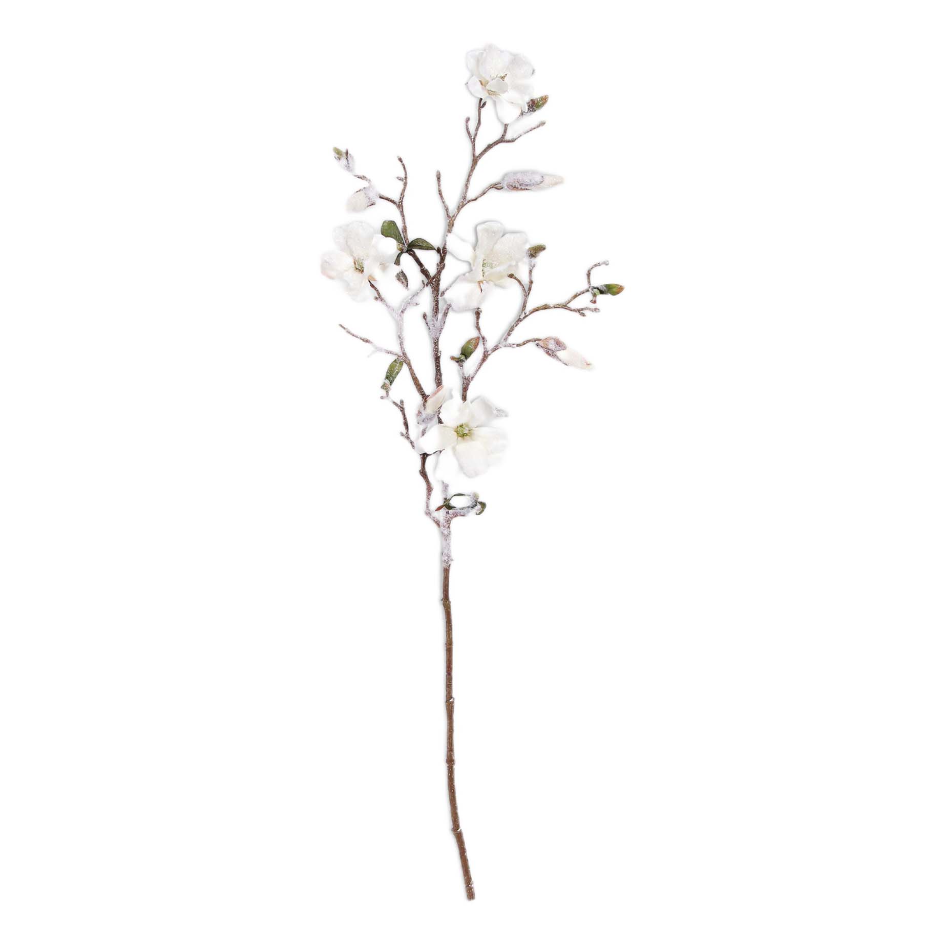Искусственная ветка магнолии DPI заснеженная 76 см
Искусственная ветка магнолии DPI заснеженная 76 см