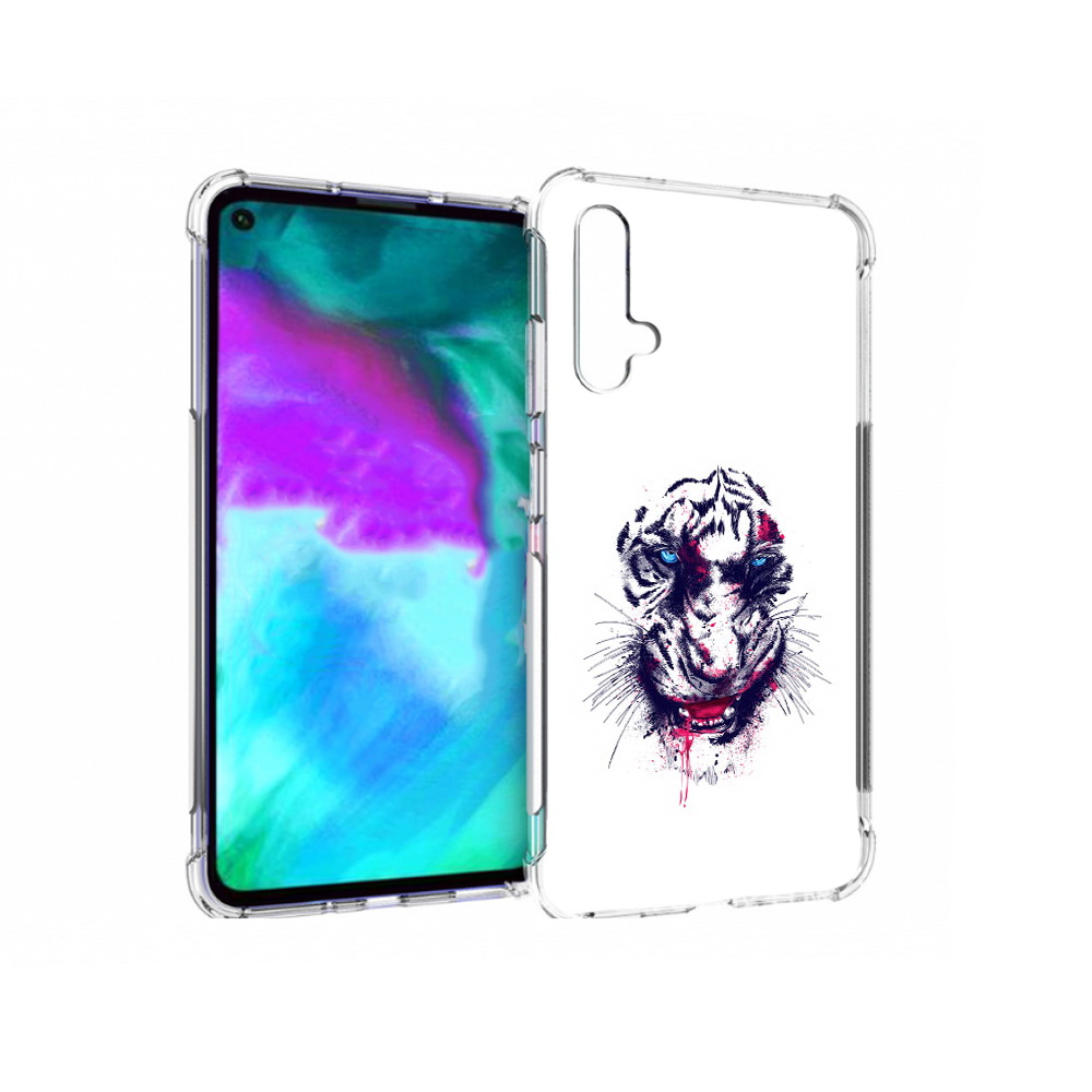 Чехол бампер MyPads безумный тигр для Huawei nova 5T противоударный, Прозрачный, Tocco
Чехол бампер MyPads безумный тигр для Huawei nova 5T противоударный, Прозрачный, Tocco