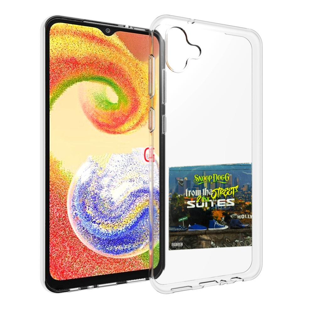 Чехол MyPads Snoop Dogg FROM THE STREET 2 THA SUITES для Samsung Galaxy A04, Прозрачный, Tocco
Чехол MyPads Snoop Dogg FROM THE STREET 2 THA SUITES для Samsung Galaxy A04, Прозрачный, Tocco
