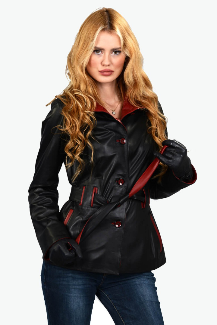 Кожаная куртка женская Deriza 39-4350S черная XL (товары доставляются из-за рубежа), Черный, 39-4350S
Кожаная куртка женская Deriza 39-4350S черная XL (товары доставляются из-за рубежа), Черный, 39-4350S