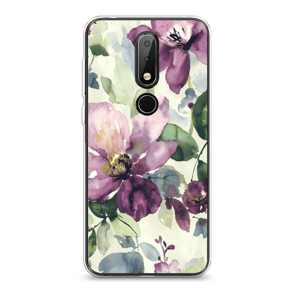 Чехол Awog на Nokia 6.1 Plus / Нокиа 6.1 Plus "Сиреневые цветы-акварель", Фиолетовый, 121850-10
Чехол Awog на Nokia 6.1 Plus / Нокиа 6.1 Plus "Сиреневые цветы-акварель", Фиолетовый, 121850-10