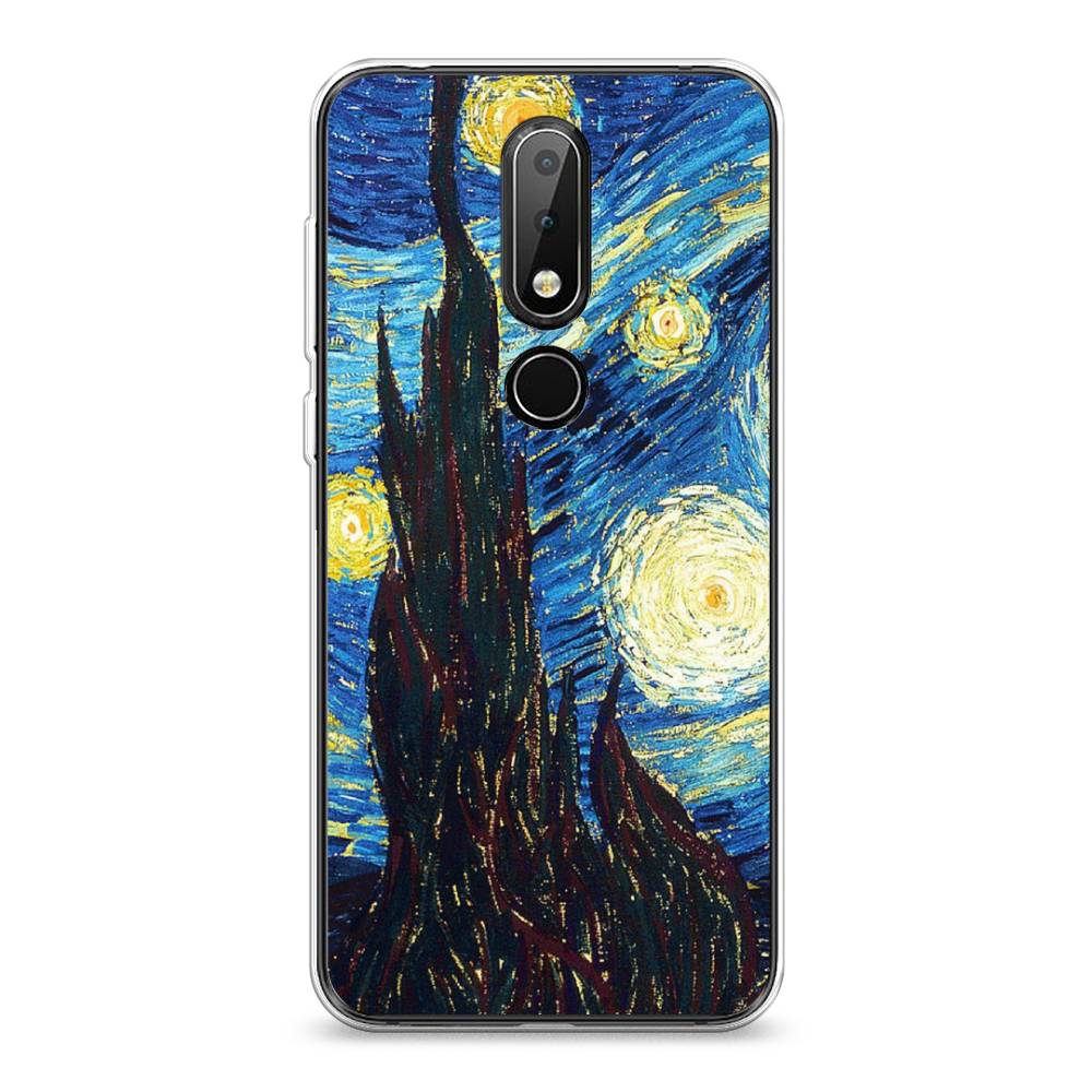 Чехол Awog на Nokia 6.1 Plus / Нокиа 6.1 Plus "Ван Гог Звездная ночь", Желтый, 121850-9
Чехол Awog на Nokia 6.1 Plus / Нокиа 6.1 Plus "Ван Гог Звездная ночь", Желтый, 121850-9