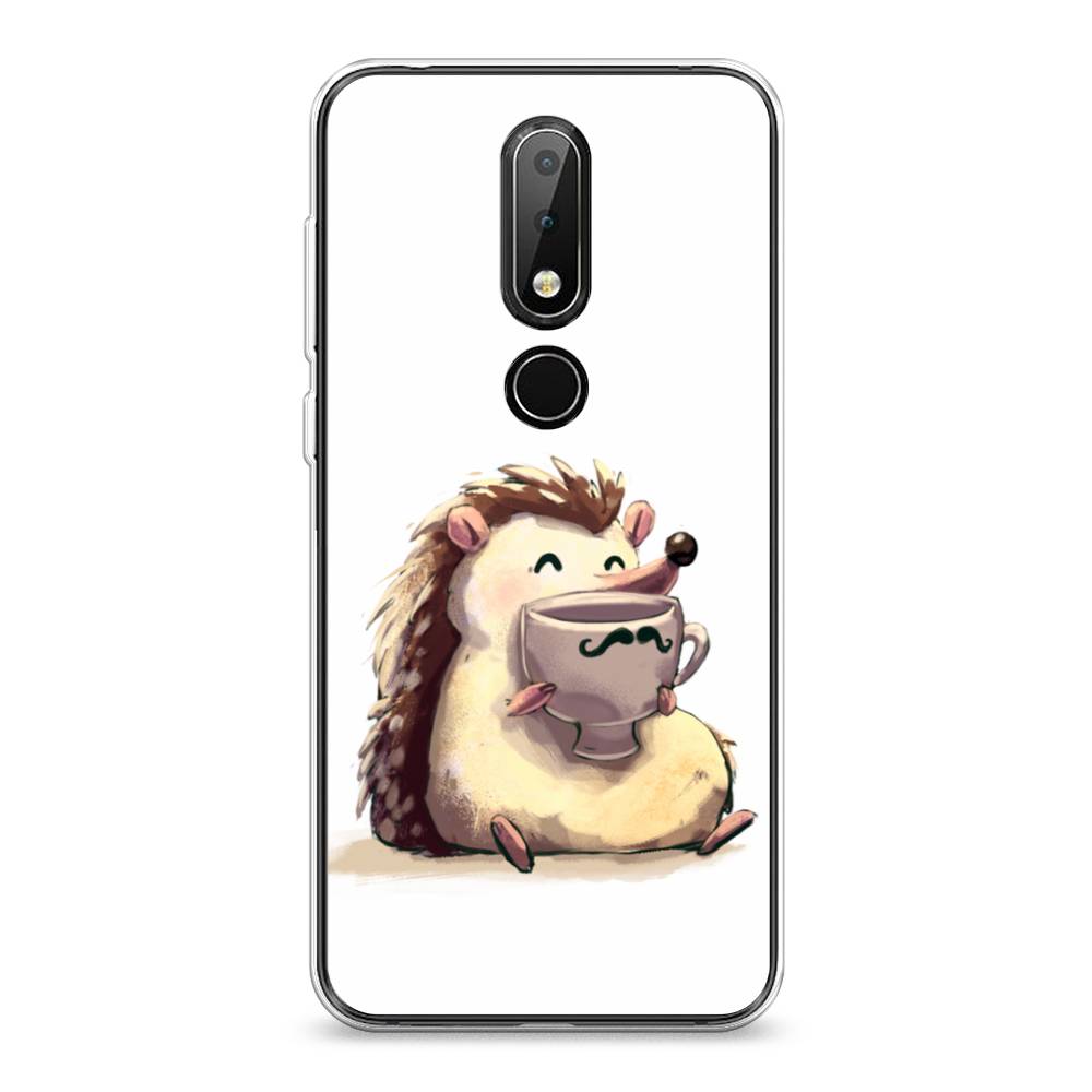 Чехол Awog на Nokia 6.1 Plus / Нокиа 6.1 Plus "Еж кофеман", Белый;коричневый;бежевый, 121850-10
Чехол Awog на Nokia 6.1 Plus / Нокиа 6.1 Plus "Еж кофеман", Белый;коричневый;бежевый, 121850-10