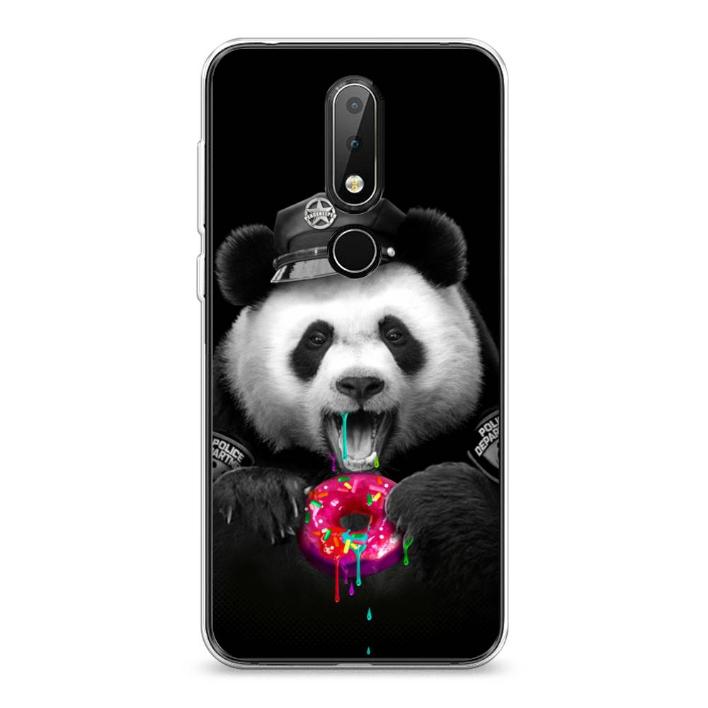 Чехол Awog на Nokia 6.1 Plus / Нокиа 6.1 Plus "Панда police", Черный;белый;розовый, 121850-2
Чехол Awog на Nokia 6.1 Plus / Нокиа 6.1 Plus "Панда police", Черный;белый;розовый, 121850-2