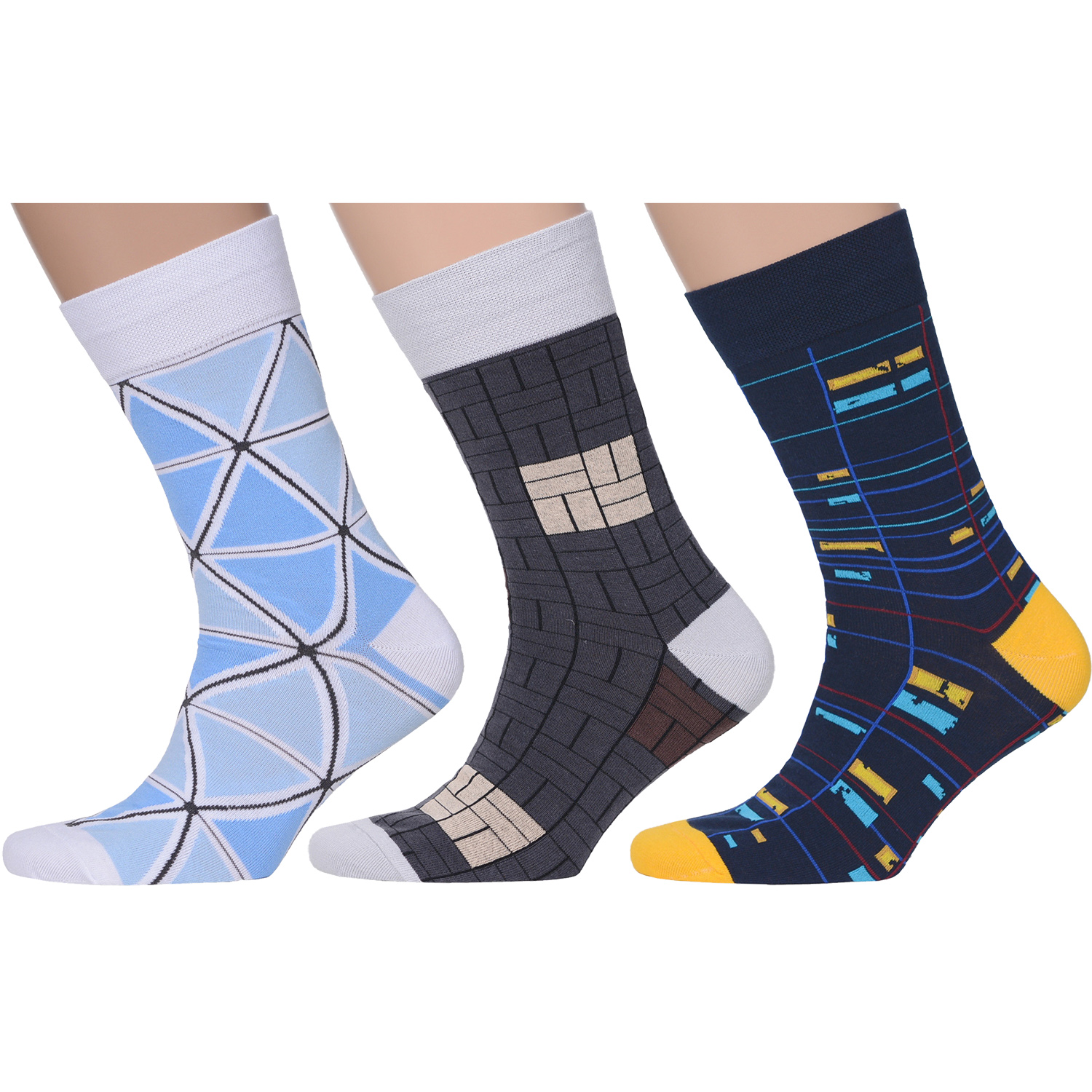 Комплект носков мужских MoscowSocksClub msk3-М31 белых; голубых; серых; синих 29, Белый;голубой;серый;синий, msk3-М31
Комплект носков мужских MoscowSocksClub msk3-М31 белых; голубых; серых; синих 29, Белый;голубой;серый;синий, msk3-М31