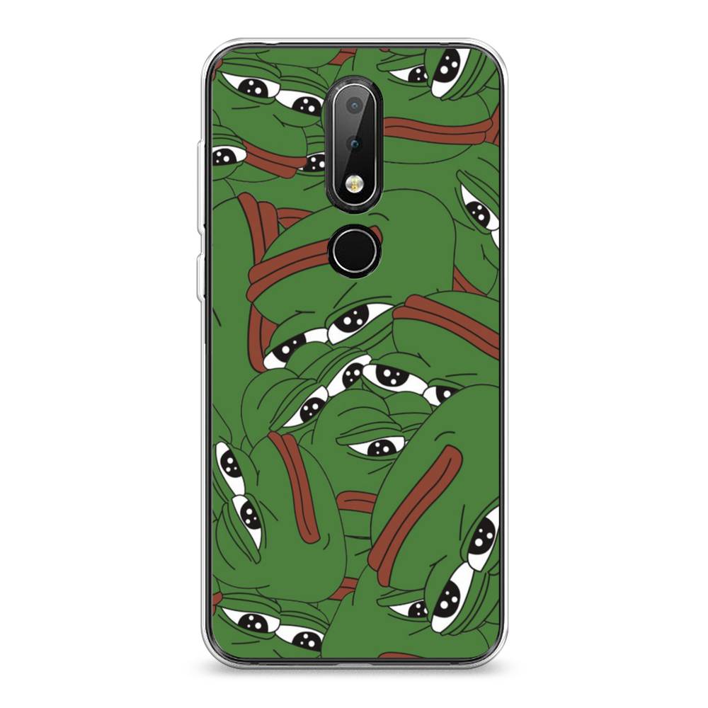 Чехол Awog на Nokia 6.1 Plus / Нокиа 6.1 Plus "Печальный frog", Зеленый;белый, 121850-9
Чехол Awog на Nokia 6.1 Plus / Нокиа 6.1 Plus "Печальный frog", Зеленый;белый, 121850-9