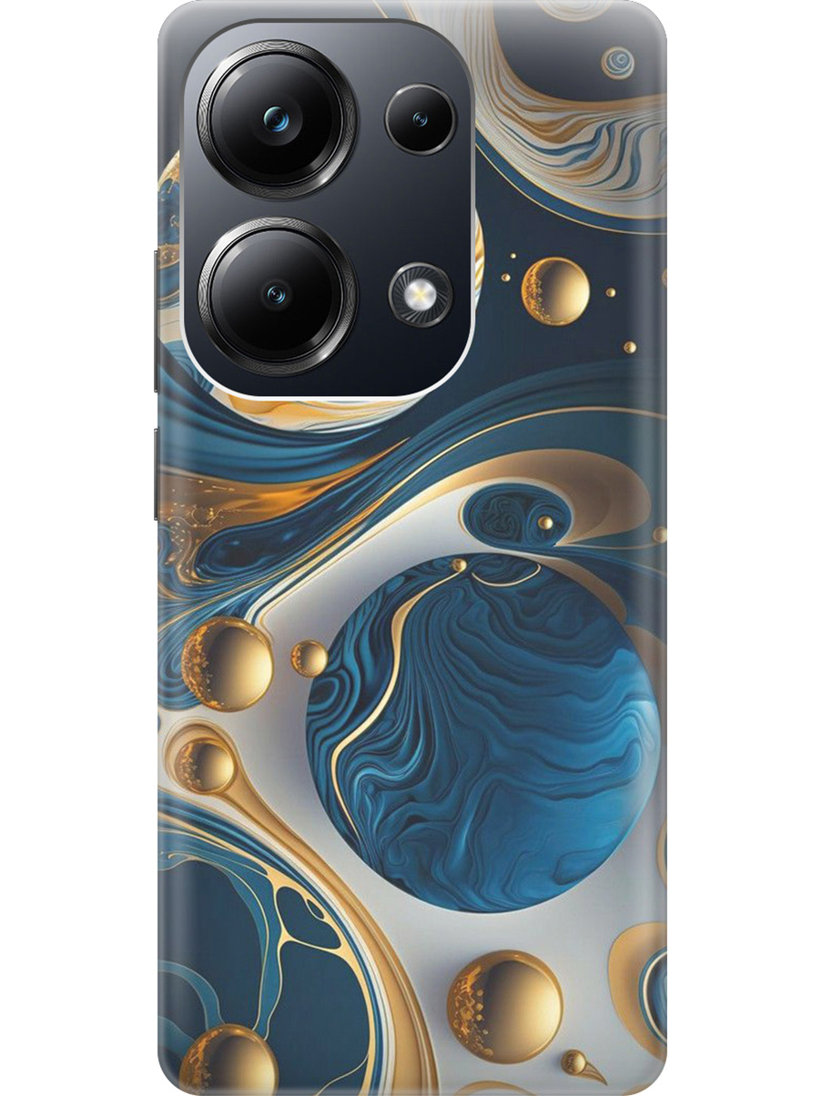 Чехол на Xiaomi Redmi Note 13 Pro 4G / Poco M6 Pro 4G "Сине-золотые фигуры", Желтый;синий, 20012097
Чехол на Xiaomi Redmi Note 13 Pro 4G / Poco M6 Pro 4G "Сине-золотые фигуры", Желтый;синий, 20012097