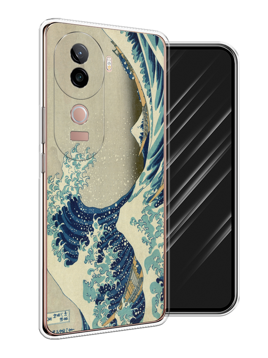Чехол Awog на Vivo V40e "Большая волна в Канагаве", Серый;синий;голубой, 2611950-1
Чехол Awog на Vivo V40e "Большая волна в Канагаве", Серый;синий;голубой, 2611950-1
