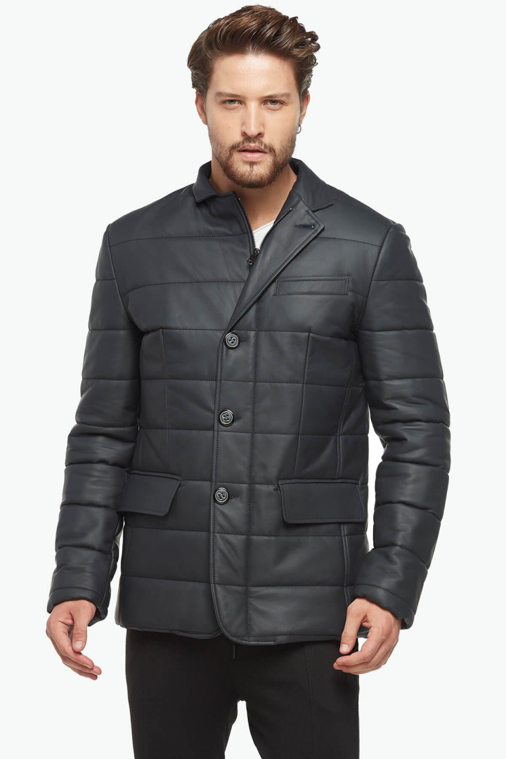 Кожаная куртка мужская Deriza 35-4628-2L синяя XL (товары доставляются из-за рубежа), Синий, 35-4628-2L
Кожаная куртка мужская Deriza 35-4628-2L синяя XL (товары доставляются из-за рубежа), Синий, 35-4628-2L