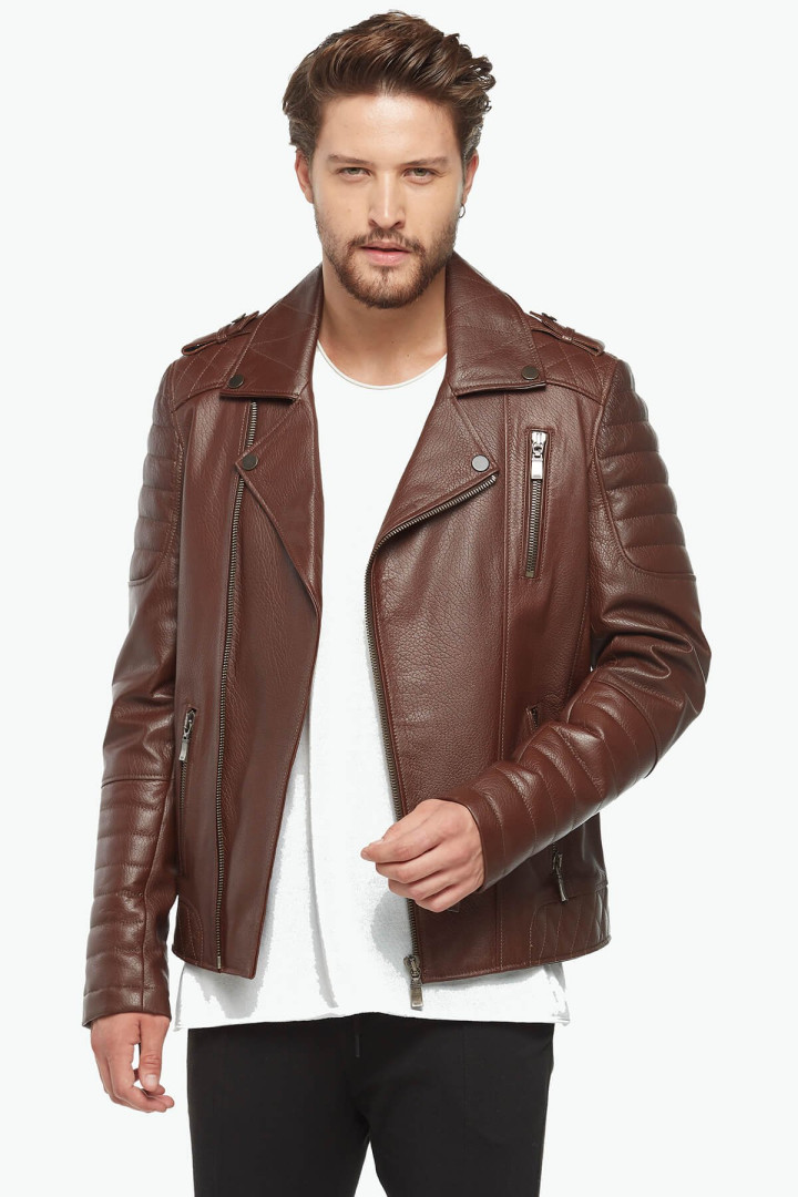 Кожаная куртка мужская Deriza 35-8771-2 коричневая 3XL (товары доставляются из-за рубежа), Коричневый, 35-8771-2
Кожаная куртка мужская Deriza 35-8771-2 коричневая 3XL (товары доставляются из-за рубежа), Коричневый, 35-8771-2