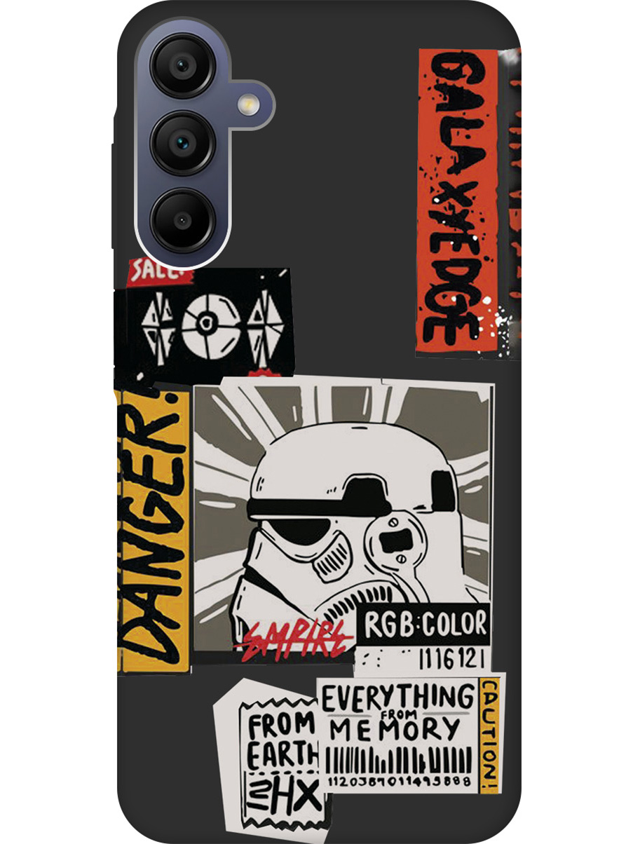 Чехол на Samsung Galaxy A15 "Stormtrooper Stickers" Soft Touch черный, Черный;белый, 20012139
Чехол на Samsung Galaxy A15 "Stormtrooper Stickers" Soft Touch черный, Черный;белый, 20012139