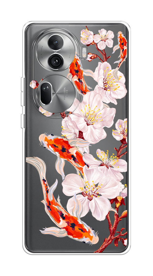 Чехол на Oppo Reno 11 Pro (Global) "Карпы и сакура", Оранжевый;розовый;бежевый;прозрачный, 2515950-1
Чехол на Oppo Reno 11 Pro (Global) "Карпы и сакура", Оранжевый;розовый;бежевый;прозрачный, 2515950-1