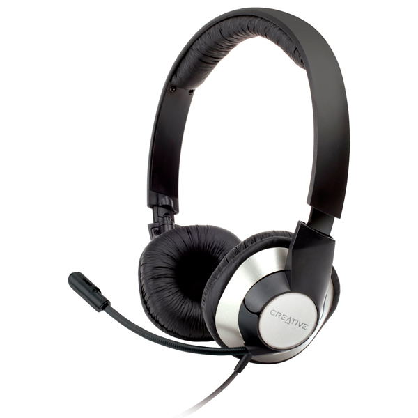 фото Гарнитура creative hs-720 silver/black