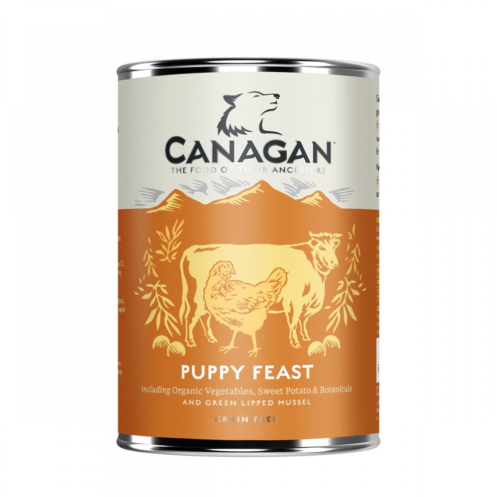 Консервы для щенков Canagan Puppy Feast, Grain free Курица и Говядина , 400 г, Puppy Feast
Консервы для щенков Canagan Puppy Feast, Grain free Курица и Говядина , 400 г, Puppy Feast