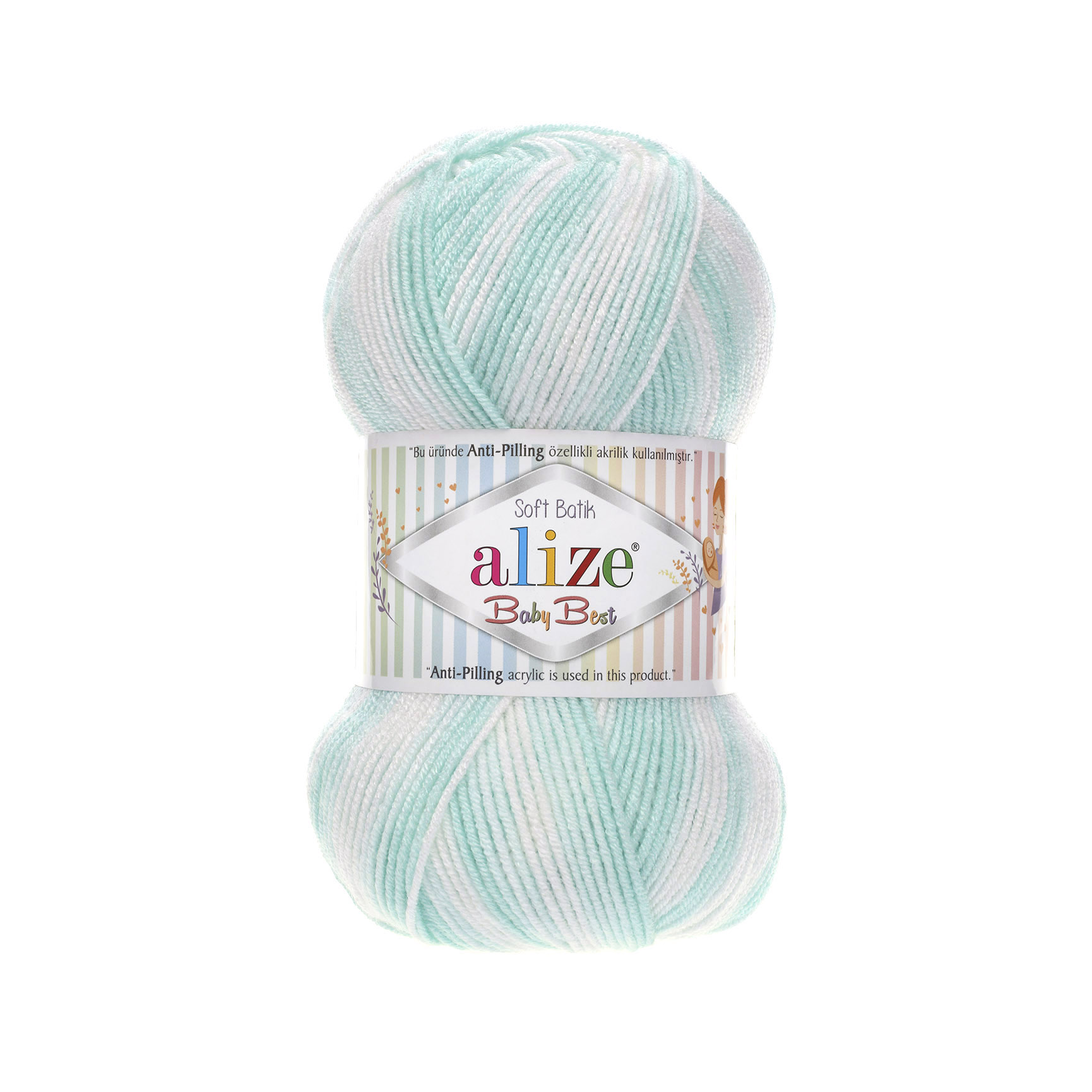 Пряжа ALIZE Baby Best Batik 100г, 240м (бамбук), антипиллинг (6659 секционный), 5 мотков, Зеленый, Baby Best Batik
Пряжа ALIZE Baby Best Batik 100г, 240м (бамбук), антипиллинг (6659 секционный), 5 мотков, Зеленый, Baby Best Batik