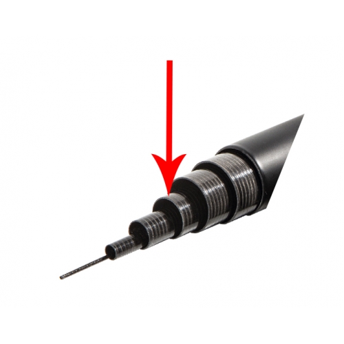 Секция № 4 к удилищу "Волжанка Модерн", Черный, Модерн 
Секция № 4 к удилищу "Волжанка Модерн", Черный, Модерн