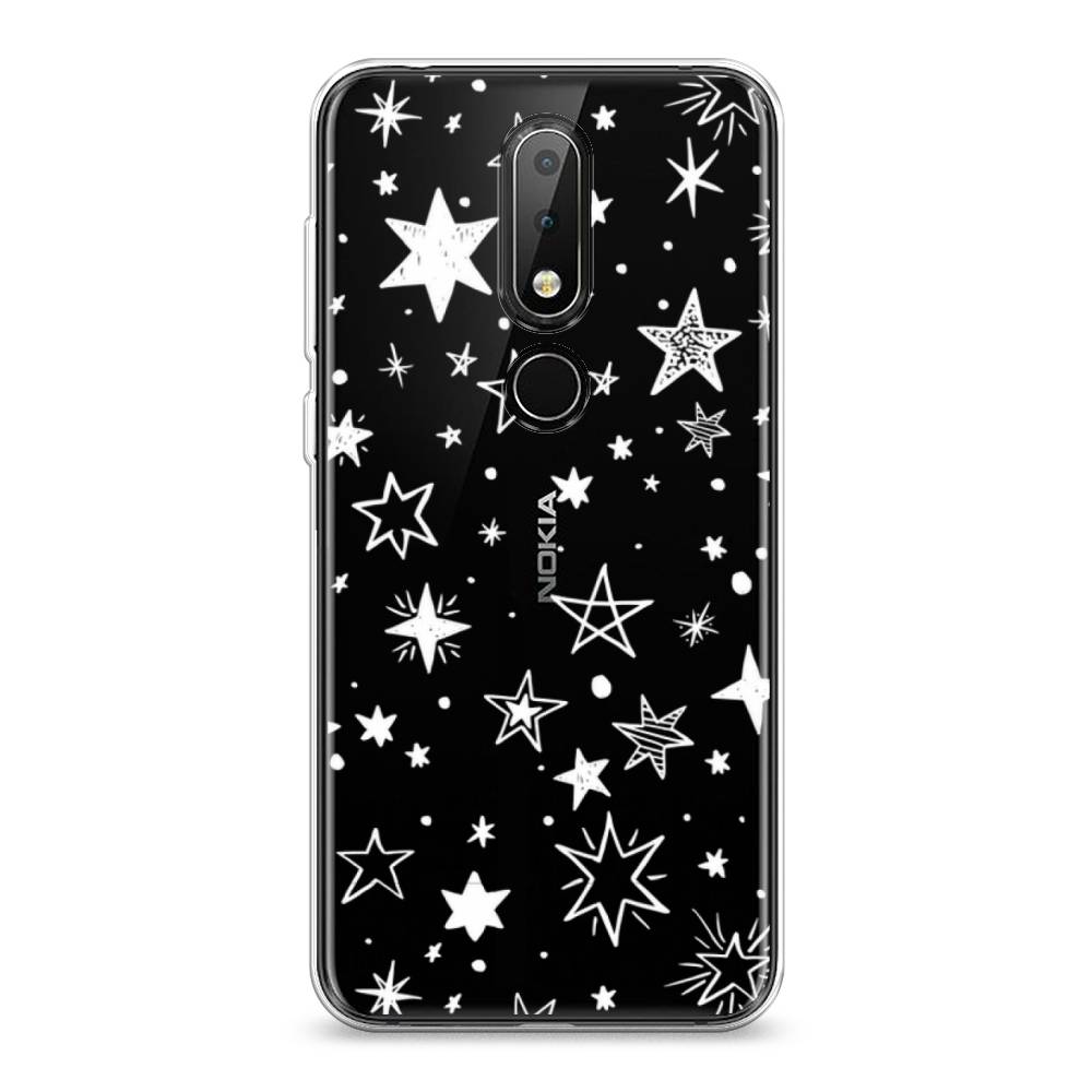 Чехол Awog на Nokia 6.1 Plus / Нокиа 6.1 Plus "Звездочки графика белая", Прозрачный;белый, 121850-7
Чехол Awog на Nokia 6.1 Plus / Нокиа 6.1 Plus "Звездочки графика белая", Прозрачный;белый, 121850-7