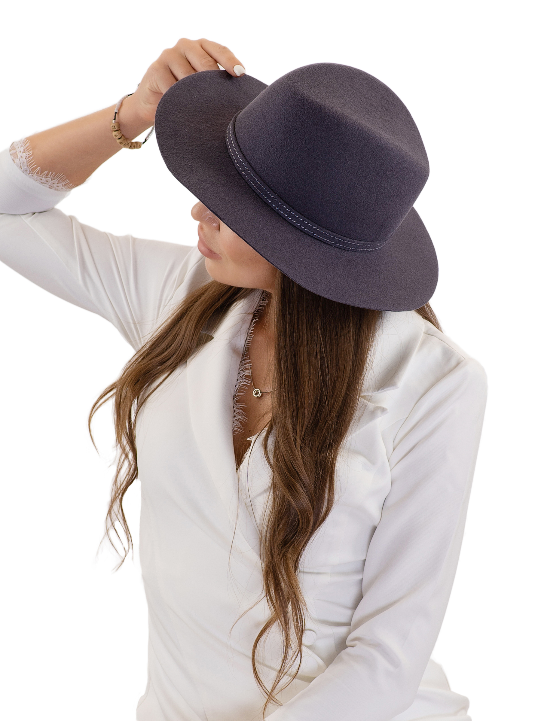 Шляпа женская Русь Модерн 58тс темно-серая р.56, 58тс
Шляпа женская Русь Модерн 58тс темно-серая р.56, 58тс