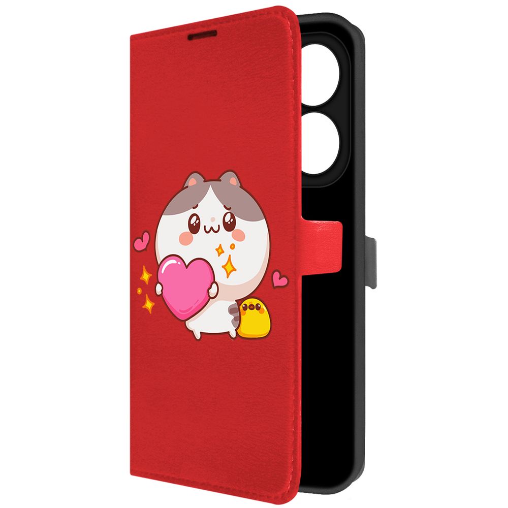 Чехол-книжка Krutoff Eco Book для INFINIX Smart 8 Pro Сердце для тебя (красный)
Чехол-книжка Krutoff Eco Book для INFINIX Smart 8 Pro Сердце для тебя (красный)