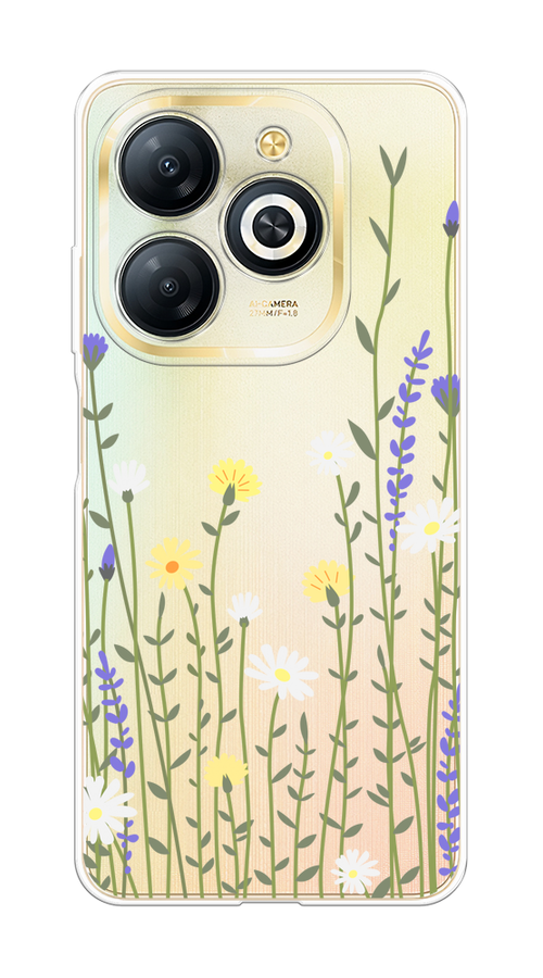 Чехол на Infinix Smart 8 Plus "Ромашка и лаванда", Зеленый;желтый;прозрачный, 3105550-1
Чехол на Infinix Smart 8 Plus "Ромашка и лаванда", Зеленый;желтый;прозрачный, 3105550-1
