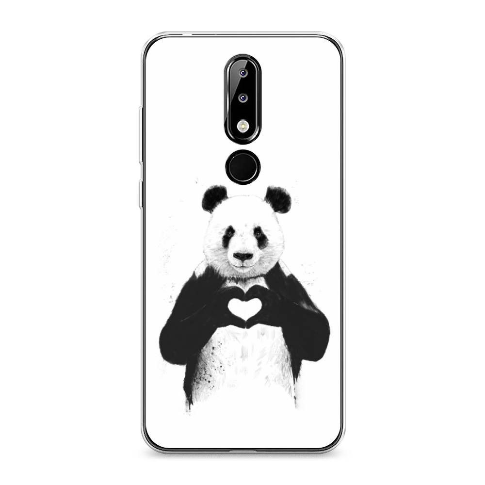 Чехол Awog на Nokia 5.1 Plus (X5) / Нокиа 5.1 Plus (X5) "Панда love", Серебристый, 121950-10
Чехол Awog на Nokia 5.1 Plus (X5) / Нокиа 5.1 Plus (X5) "Панда love", Серебристый, 121950-10