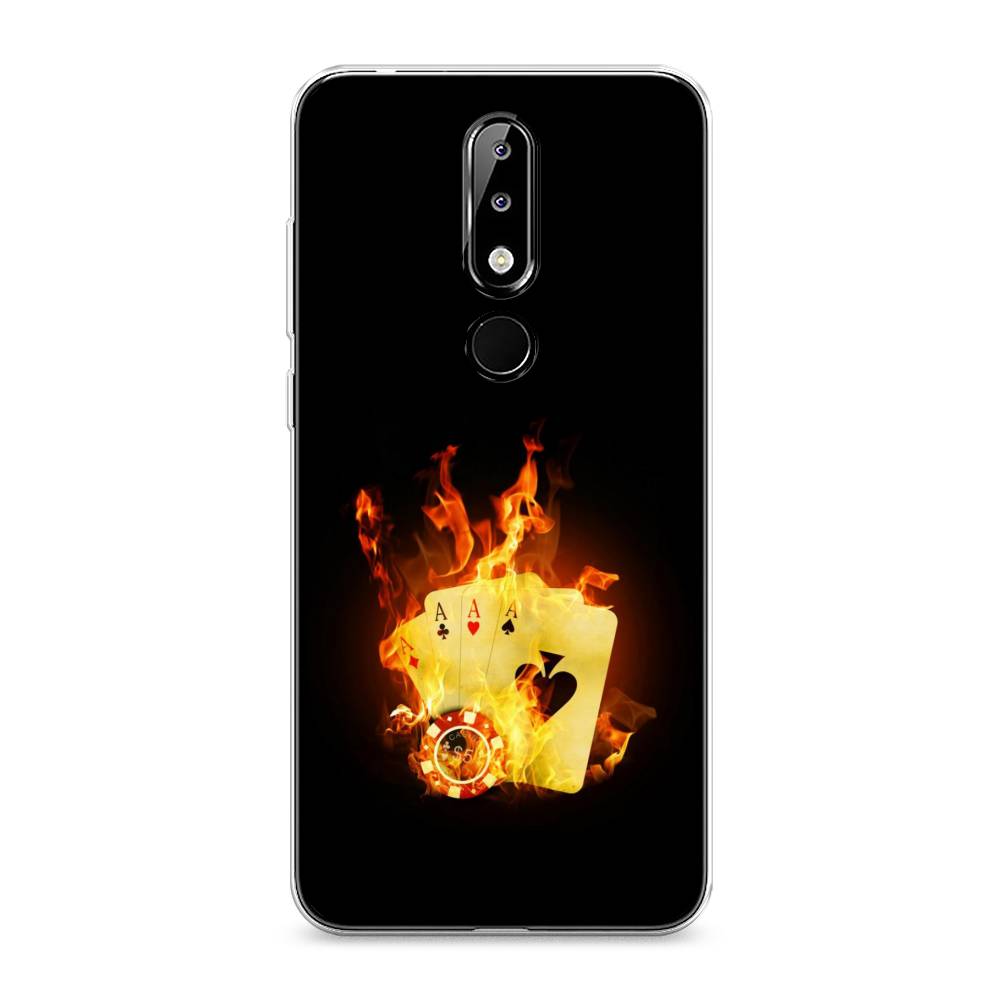 Чехол Awog на Nokia 5.1 Plus (X5) / Нокиа 5.1 Plus (X5) "Горящие карты", Черный;оранжевый, 121950-9
Чехол Awog на Nokia 5.1 Plus (X5) / Нокиа 5.1 Plus (X5) "Горящие карты", Черный;оранжевый, 121950-9