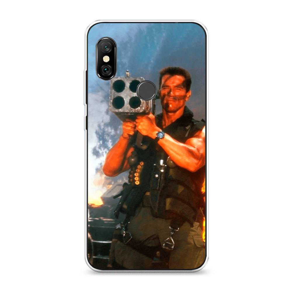 Чехол на Xiaomi Redmi Note 6 Pro "Арнольд Шварцнеггер с базукой", Голубой;коричневый, 34650-6
Чехол на Xiaomi Redmi Note 6 Pro "Арнольд Шварцнеггер с базукой", Голубой;коричневый, 34650-6