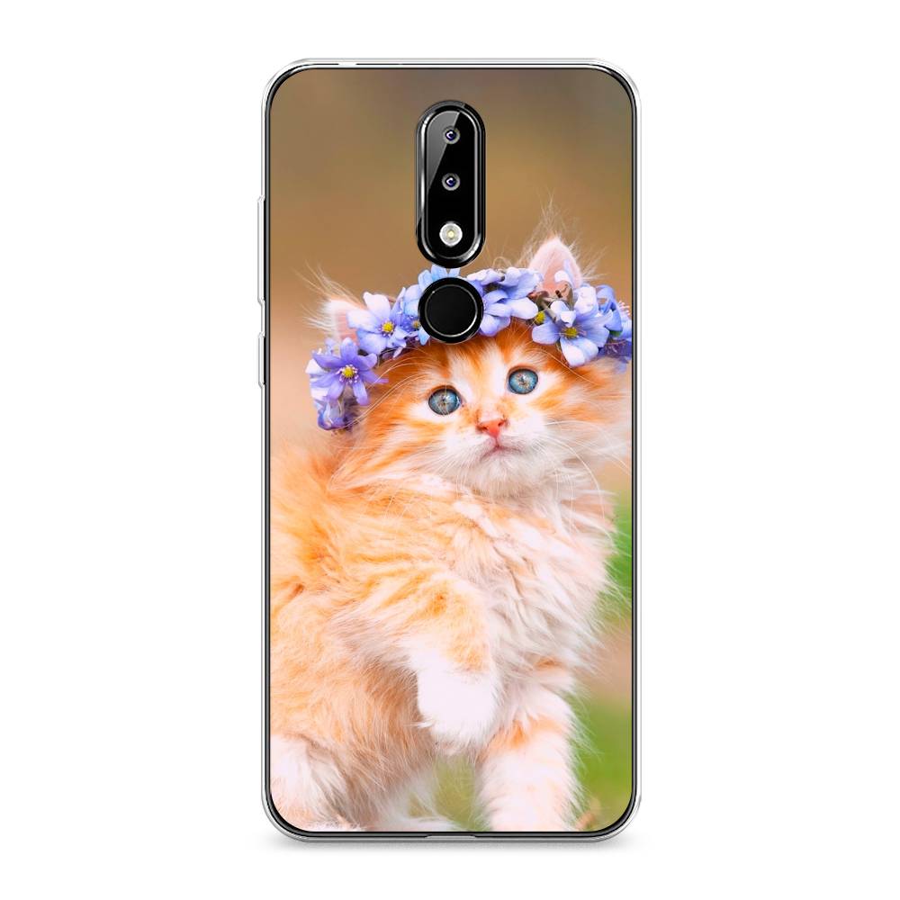 Чехол Awog на Nokia 5.1 Plus (X5) / Нокиа 5.1 Plus (X5) "Рыжий кот в венке", Коричневый;синий, 121950-1
Чехол Awog на Nokia 5.1 Plus (X5) / Нокиа 5.1 Plus (X5) "Рыжий кот в венке", Коричневый;синий, 121950-1