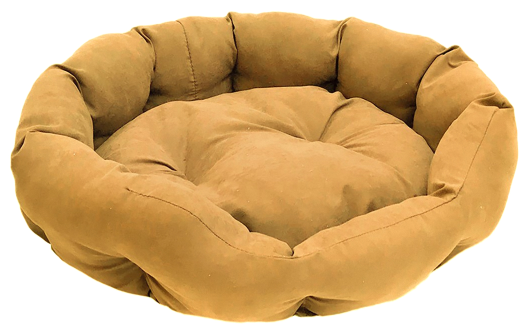 Лежак Дарэлл овальный пухлый №3, охра, 59х51х18см
Лежак Дарэлл овальный пухлый №3, охра, 59х51х18см