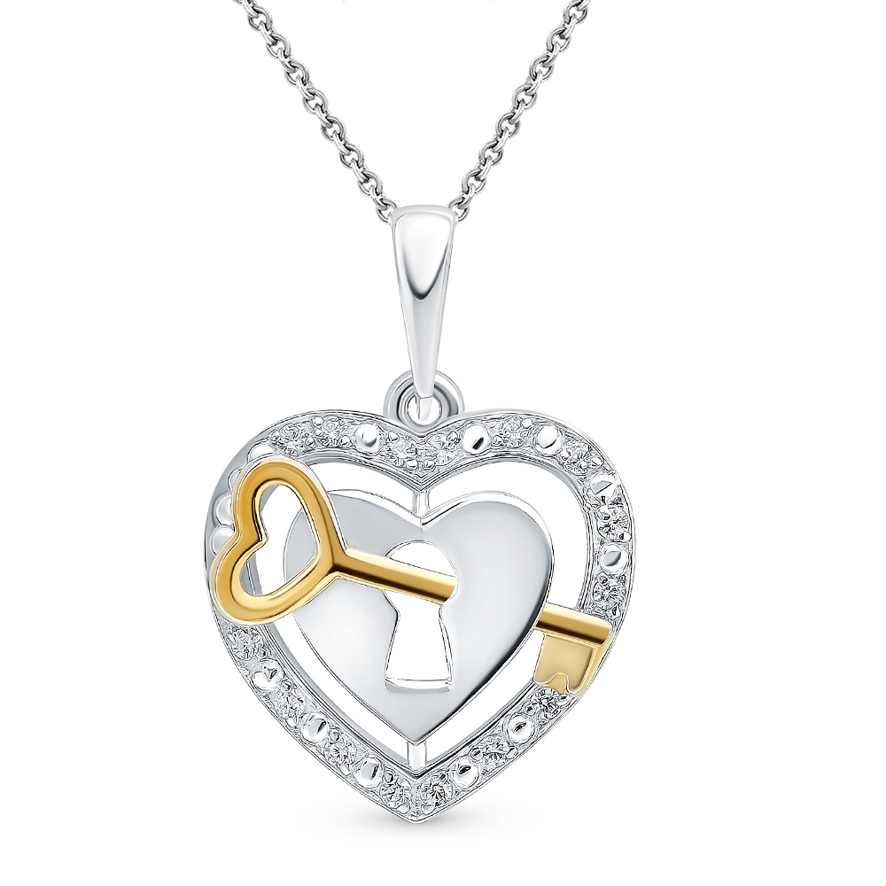 Подвеска из серебра с фианитом 585Gold 703006410, 703006410
Подвеска из серебра с фианитом 585Gold 703006410, 703006410