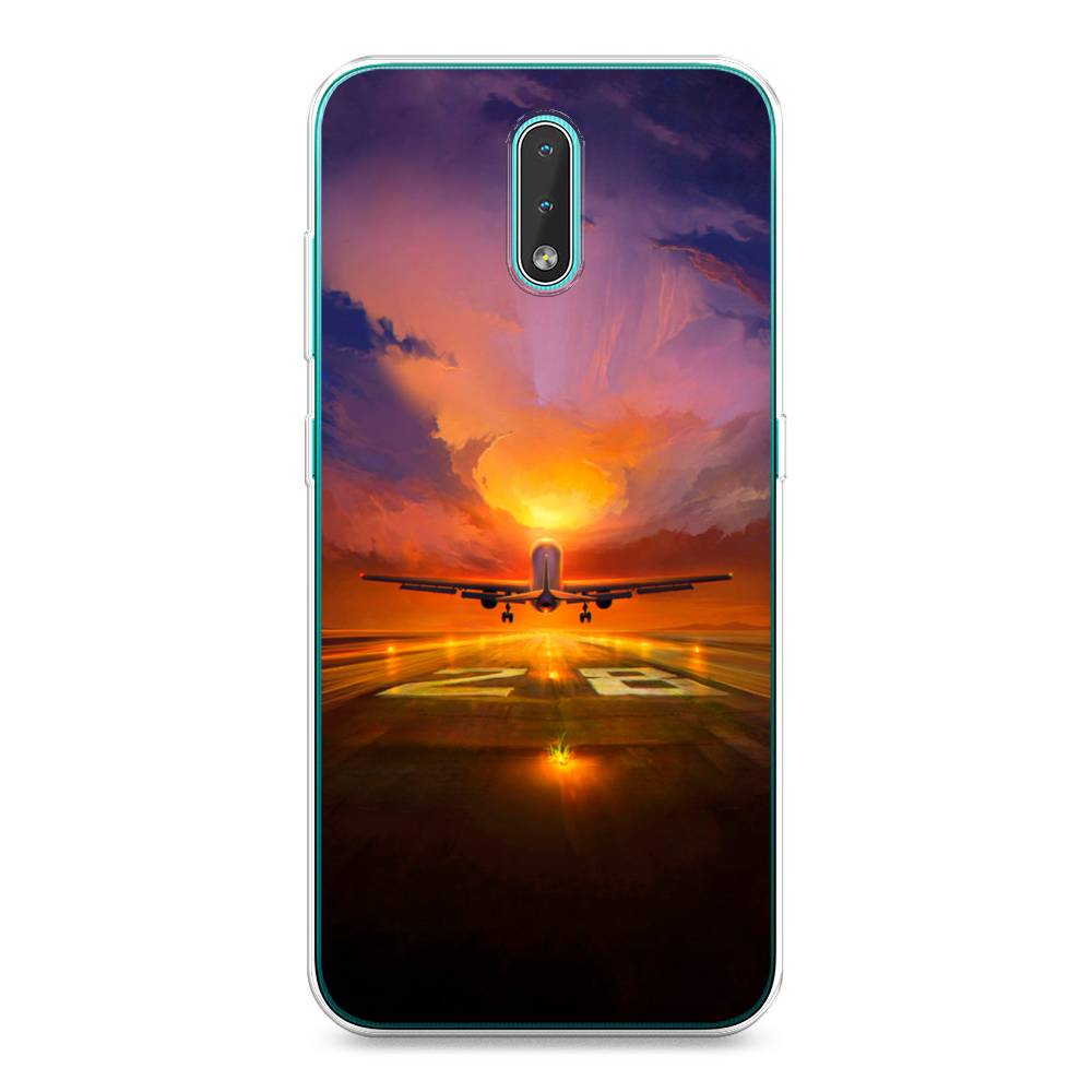 Чехол на Nokia 2.3 "Самолет на посадке", Оранжевый;синий, 123250-6 
Чехол на Nokia 2.3 "Самолет на посадке", Оранжевый;синий, 123250-6
