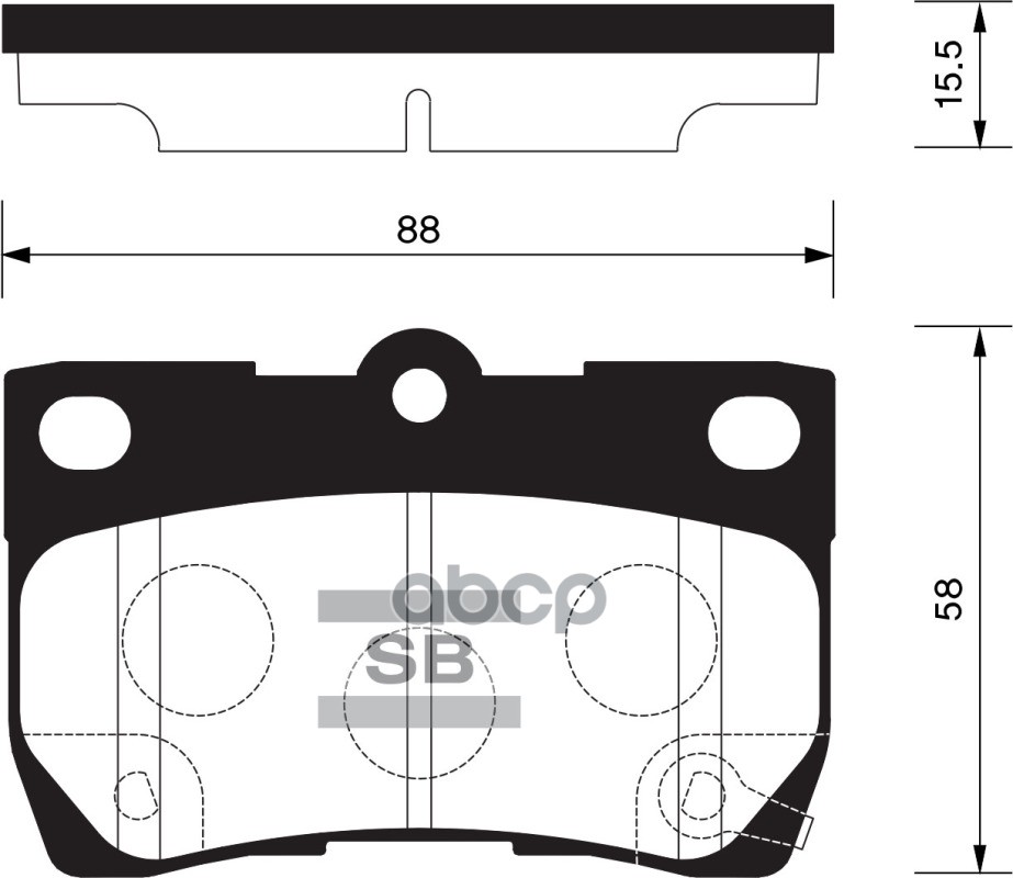 Колодки дисковые задние 88.3x15.5x58.2\ Lexus GS 450h/460/IS 2.5/2.2D 05> HI-Q SP2083, SP2083
Колодки дисковые задние 88.3x15.5x58.2\ Lexus GS 450h/460/IS 2.5/2.2D 05> HI-Q SP2083, SP2083