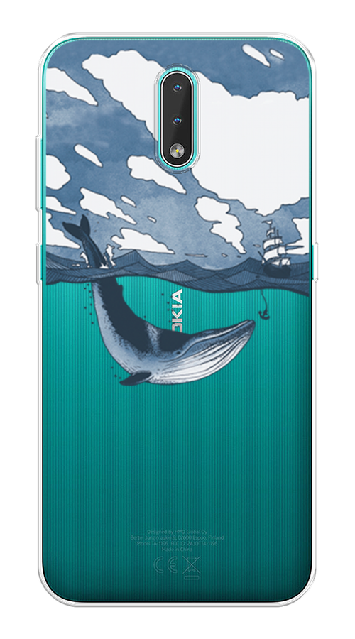 Чехол на Nokia 2.3 "Большой кит", Синий, 123250-1
Чехол на Nokia 2.3 "Большой кит", Синий, 123250-1
