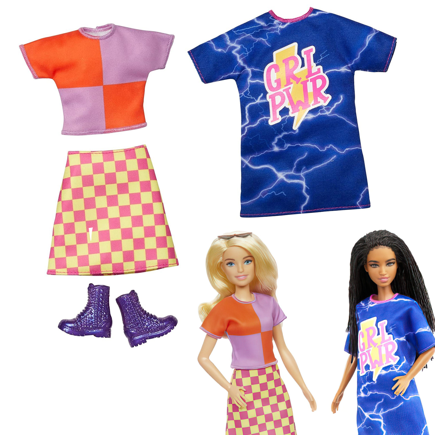 Одежда и аксессуары для куклы Barbie Girl Power HBV69, Разноцветный, Одежда и аксессуары для куклы Барби Barbie Girl Power
Одежда и аксессуары для куклы Barbie Girl Power HBV69, Разноцветный, Одежда и аксессуары для куклы Барби Barbie Girl Power