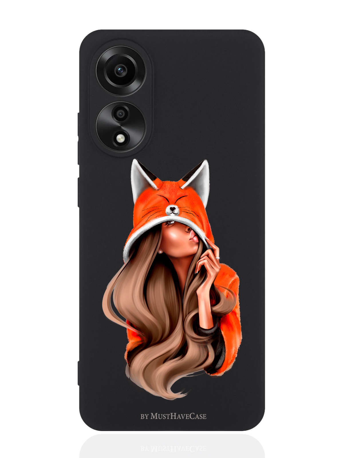 Чехол для смартфона Oppo A78 4G черный силиконовый Foxy Girl/ Лисичка, Оранжевый;черный, Oppo A78 4G
Чехол для смартфона Oppo A78 4G черный силиконовый Foxy Girl/ Лисичка, Оранжевый;черный, Oppo A78 4G
