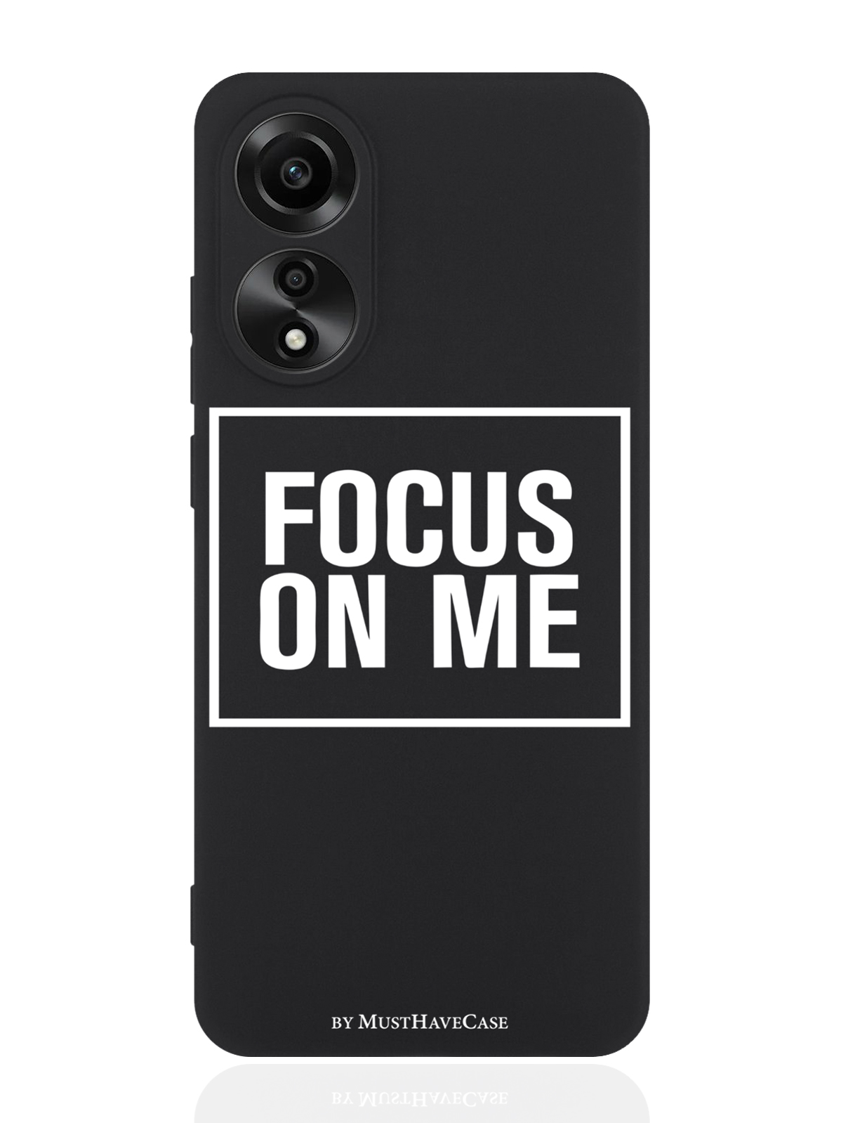 Чехол для смартфона Oppo A78 4G черный силиконовый Focus on me, Черный;белый, Oppo A78 4G
Чехол для смартфона Oppo A78 4G черный силиконовый Focus on me, Черный;белый, Oppo A78 4G