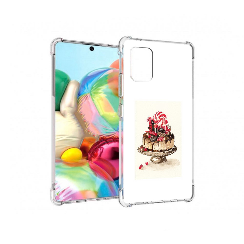Чехол MyPads Tocco для Samsung Galaxy A71 вкусный торт (PT226912.529.262), Прозрачный, Tocco
Чехол MyPads Tocco для Samsung Galaxy A71 вкусный торт (PT226912.529.262), Прозрачный, Tocco