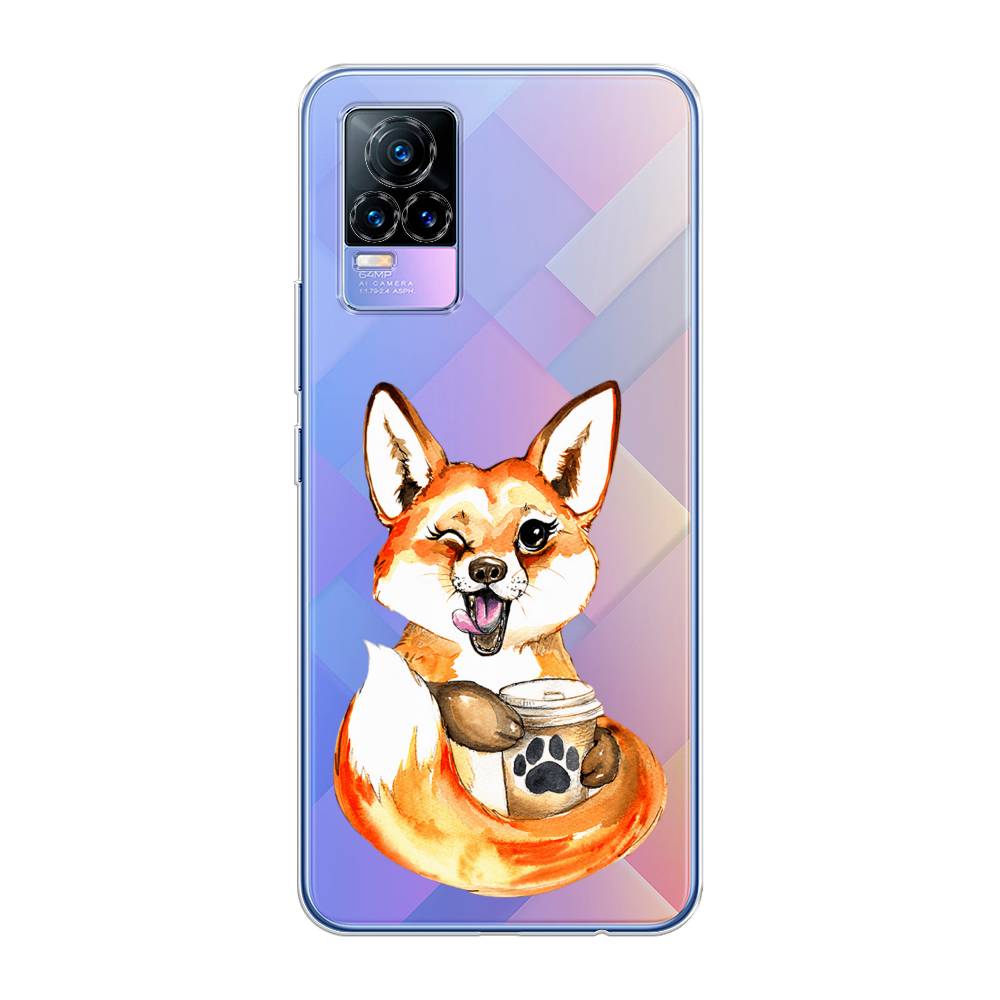 Чехол на Vivo V21e 4G "Подмигивающая лиса с кофе", Оранжевый;белый;коричневый, 264550-4
Чехол на Vivo V21e 4G "Подмигивающая лиса с кофе", Оранжевый;белый;коричневый, 264550-4