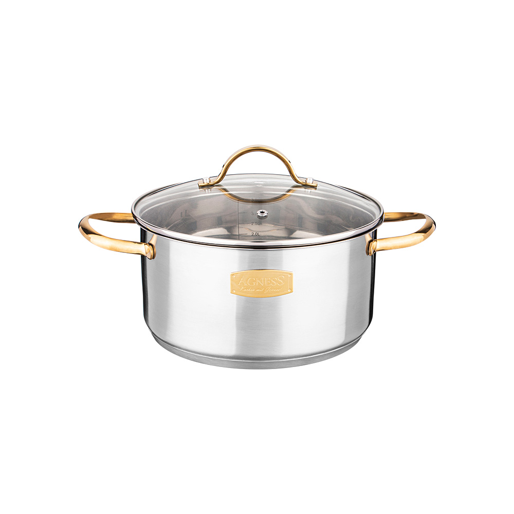 Agness 914-113 КАСТРЮЛЯ AGNESS СО СТЕКЛЯННОЙ КРЫШКОЙ, НЕРЖ.СТАЛЬ, 2,1Л 18Х9СМ СЕРИЯ CRAFT
Agness 914-113 КАСТРЮЛЯ AGNESS СО СТЕКЛЯННОЙ КРЫШКОЙ, НЕРЖ.СТАЛЬ, 2,1Л 18Х9СМ СЕРИЯ CRAFT