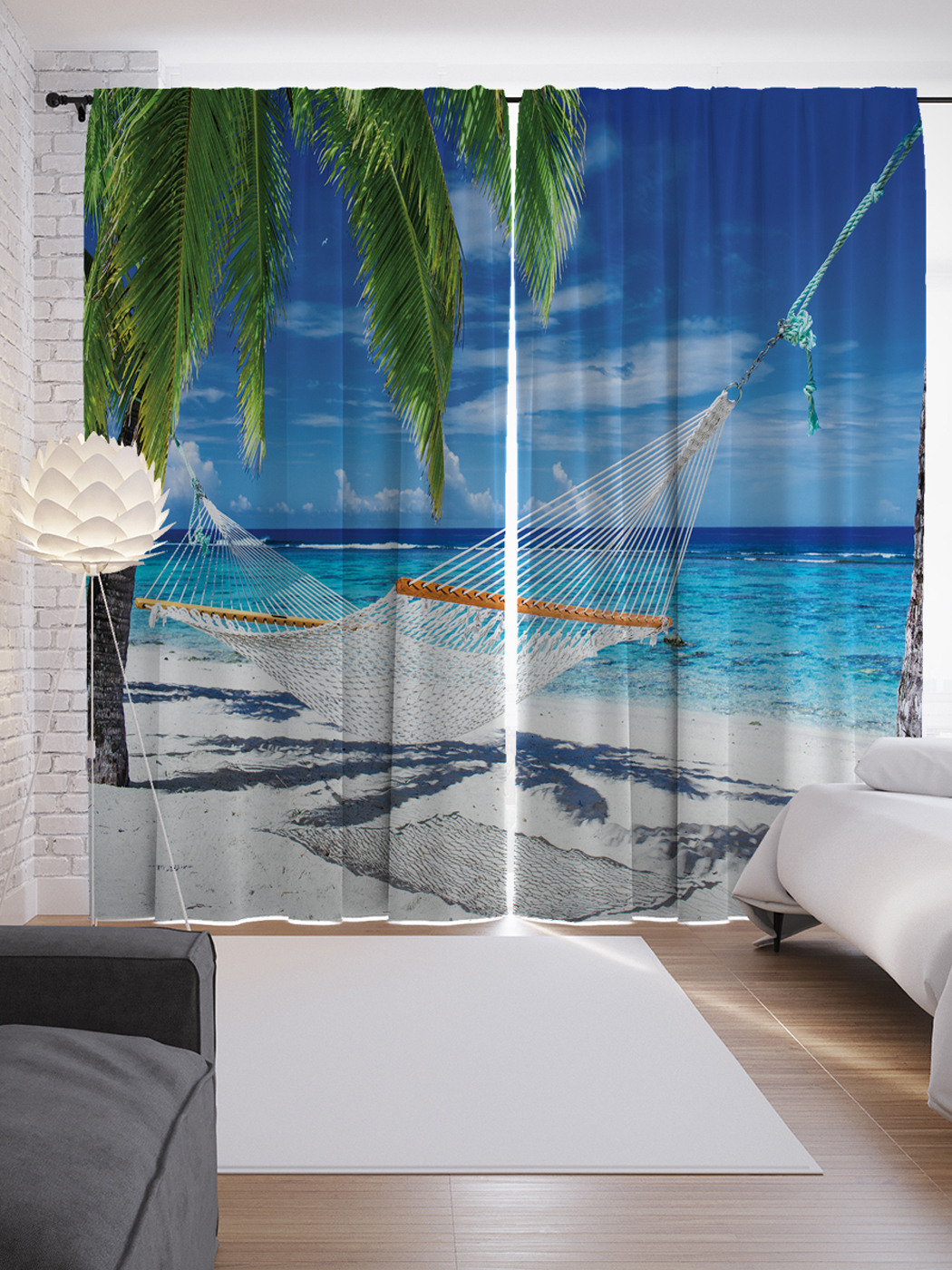 Шторы JoyArty с фотопечатью "Гамак под пальмой" из сатена, 290х265 см, Гамак под пальмой 
Шторы JoyArty с фотопечатью "Гамак под пальмой" из сатена, 290х265 см, Гамак под пальмой