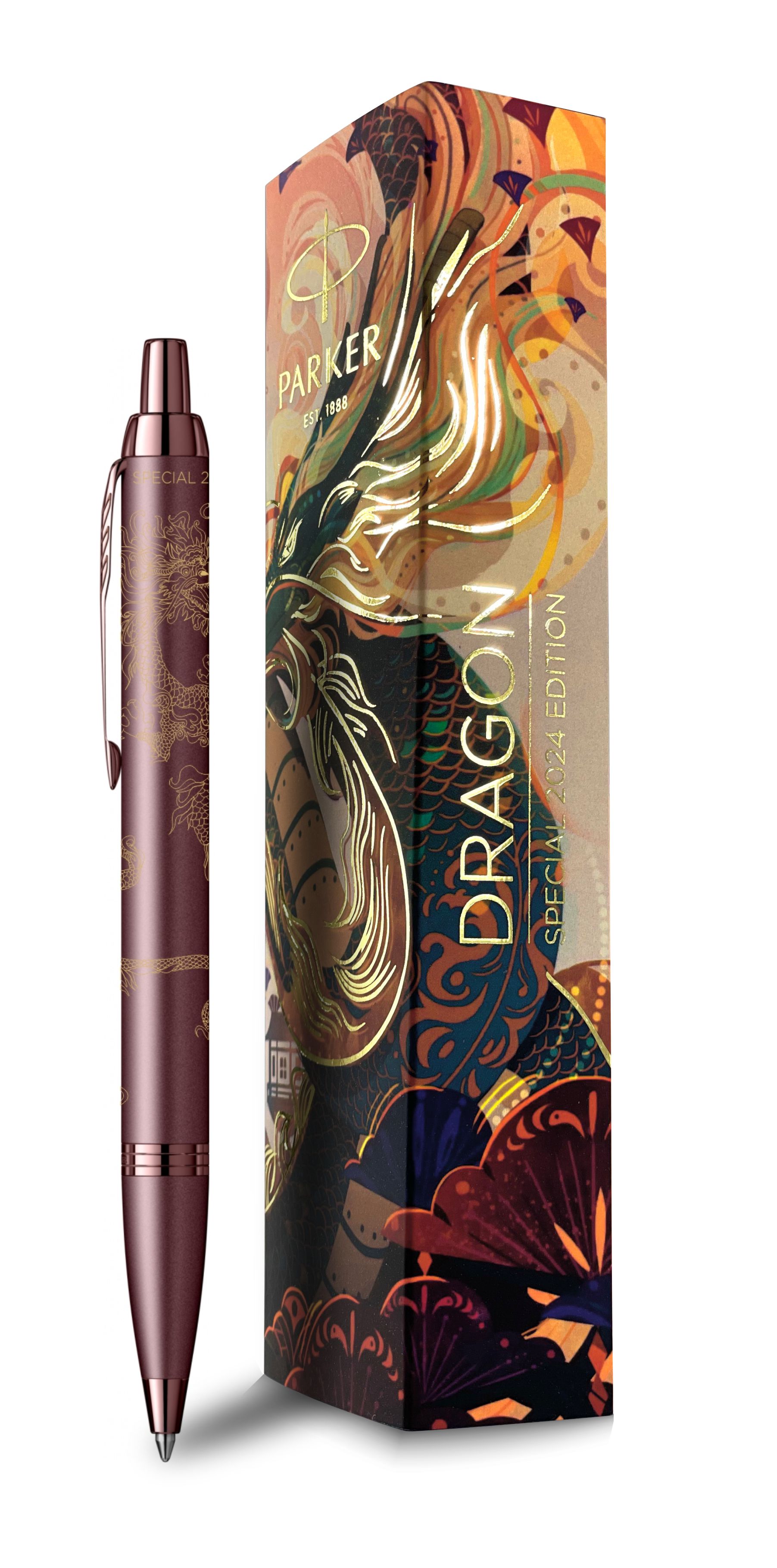 Шариковая ручка Parker IM Monochrome Brown Dragon Special Edition, IM Monochrome Brown
Шариковая ручка Parker IM Monochrome Brown Dragon Special Edition, IM Monochrome Brown