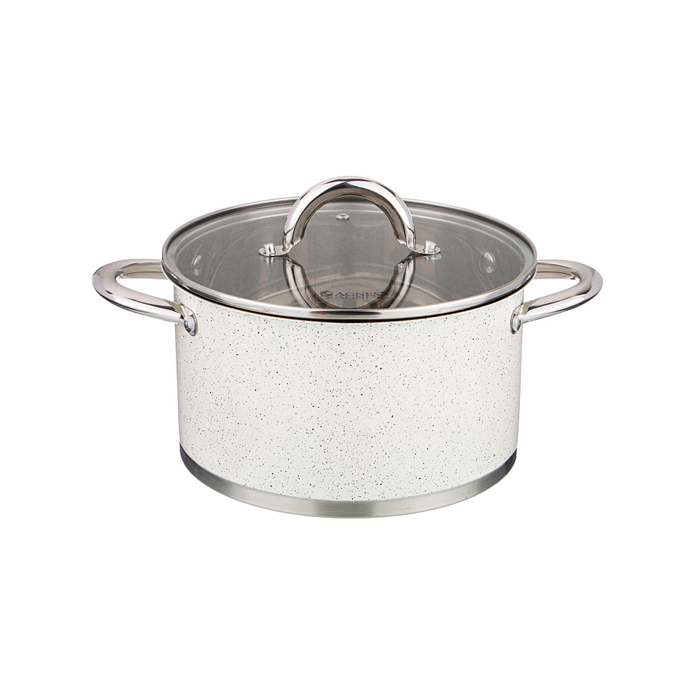 Agness 937-316 КАСТРЮЛЯ AGNESS СО СТЕКЛЯННОЙ КРЫШКОЙ, НЕРЖ.СТАЛЬ, СЕРИЯ АРКТИК 2,5Л 18Х10,
Agness 937-316 КАСТРЮЛЯ AGNESS СО СТЕКЛЯННОЙ КРЫШКОЙ, НЕРЖ.СТАЛЬ, СЕРИЯ АРКТИК 2,5Л 18Х10,