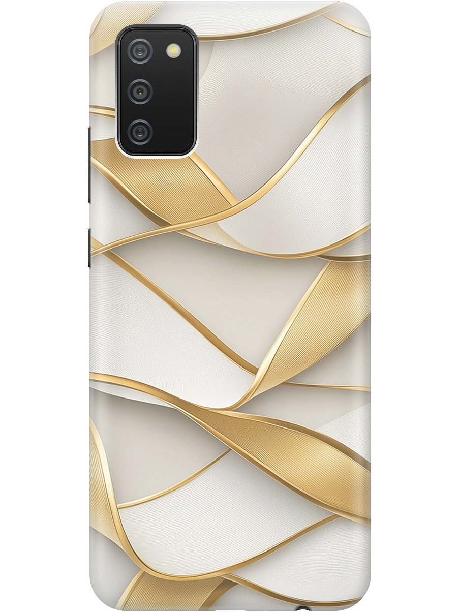 Силиконовый чехол на Samsung Galaxy A02s с принтом "Волны из золота", Прозрачный;белый;золотистый, 723602931
Силиконовый чехол на Samsung Galaxy A02s с принтом "Волны из золота", Прозрачный;белый;золотистый, 723602931