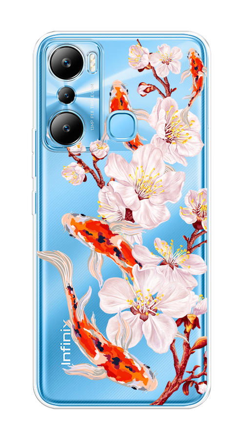 Чехол на Infinix HOT 20i "Карпы и сакура", Оранжевый;розовый;бежевый;прозрачный, 3102950-1
Чехол на Infinix HOT 20i "Карпы и сакура", Оранжевый;розовый;бежевый;прозрачный, 3102950-1