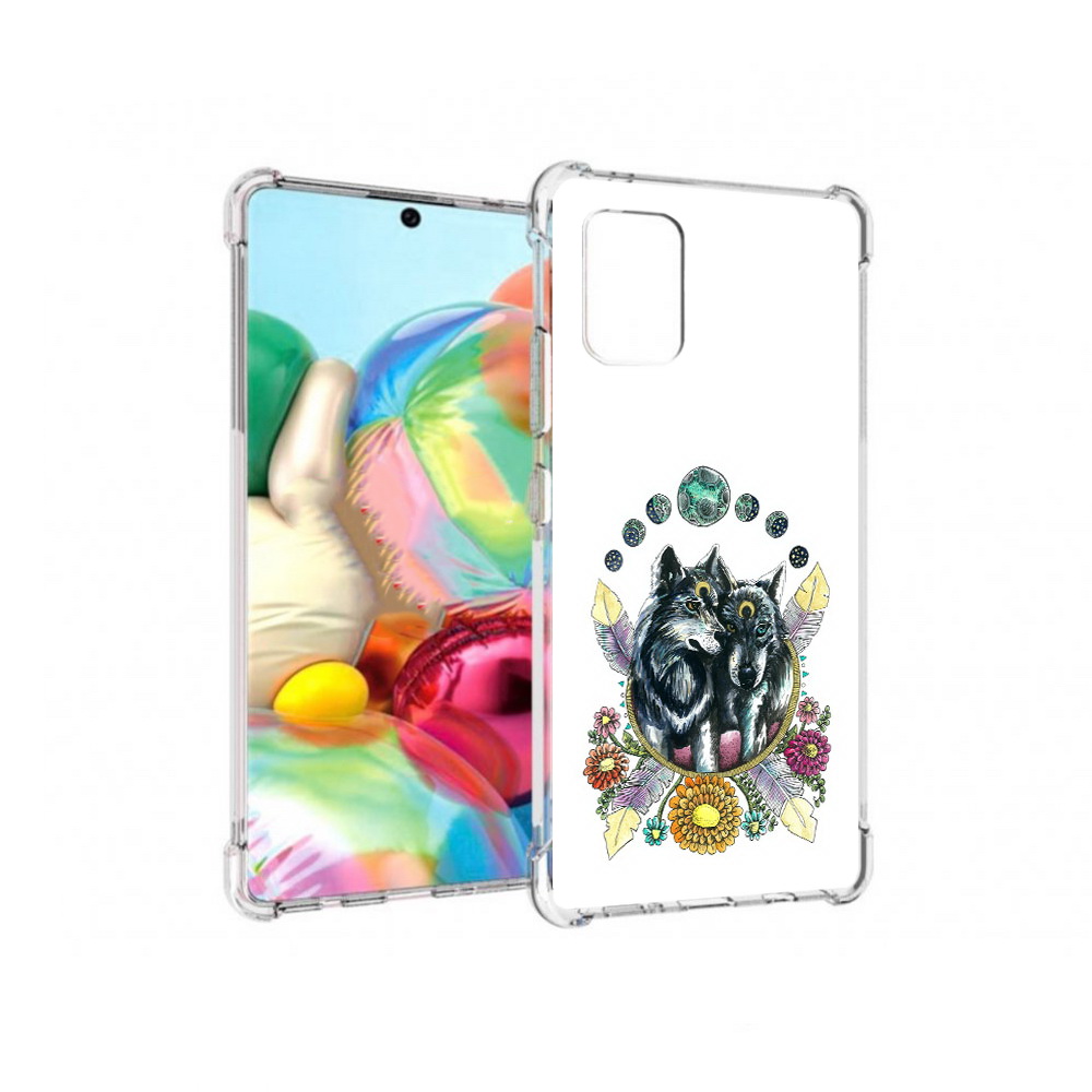 Чехол MyPads Tocco для Samsung Galaxy A71 красивые волки абстракция (PT226912.529.408), Прозрачный, Tocco
Чехол MyPads Tocco для Samsung Galaxy A71 красивые волки абстракция (PT226912.529.408), Прозрачный, Tocco