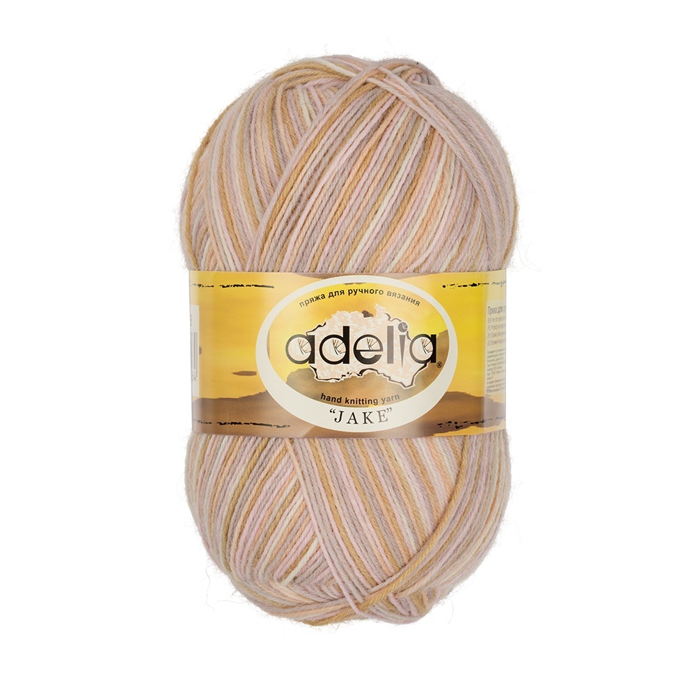 Adelia Jake, 5х100 г, 400 м, 28 кремово-светло-бежево-песочный, светло-розово-серый, Бежевый;розовый
Adelia Jake, 5х100 г, 400 м, 28 кремово-светло-бежево-песочный, светло-розово-серый, Бежевый;розовый