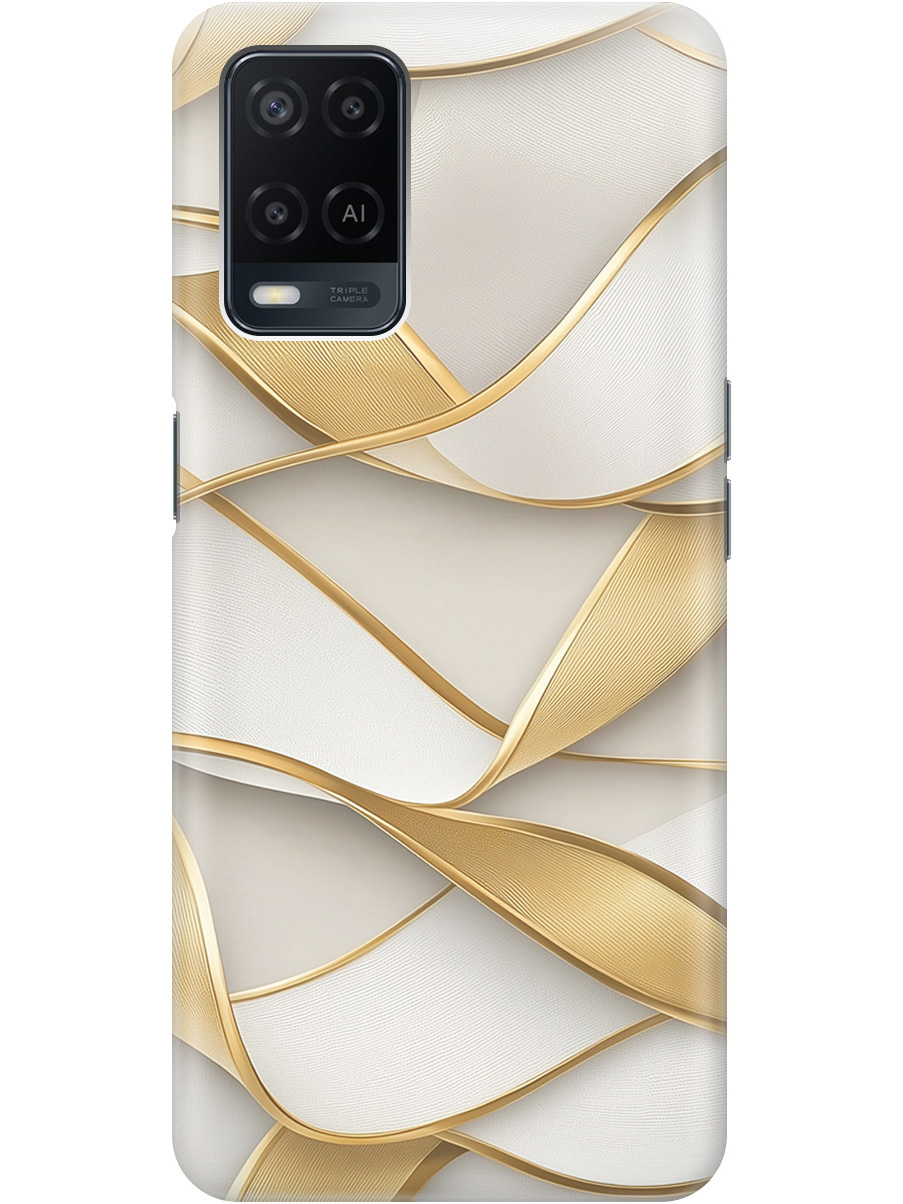 Силиконовый чехол на Oppo A54 с принтом "Волны из золота", Прозрачный;белый;золотистый, 726147131
Силиконовый чехол на Oppo A54 с принтом "Волны из золота", Прозрачный;белый;золотистый, 726147131