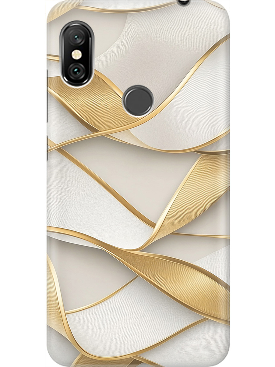 Силиконовый чехол на Xiaomi Redmi Note 6/Note 6 Pro с принтом "Волны из золота", Прозрачный;белый;золотистый, 719630431
Силиконовый чехол на Xiaomi Redmi Note 6/Note 6 Pro с принтом "Волны из золота", Прозрачный;белый;золотистый, 719630431